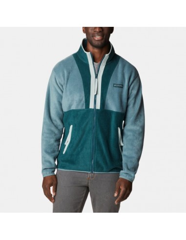 Columbia Men's Back Bowl Full Zip Fleece Jacket Metal Night Wave offre 