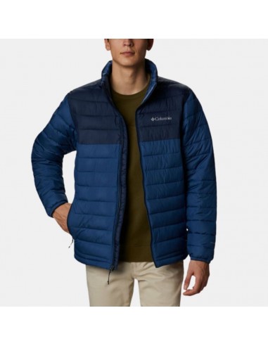 Columbia Men's Powder Lite Jacket Night Tade Collegiate Navy Les magasins à Paris