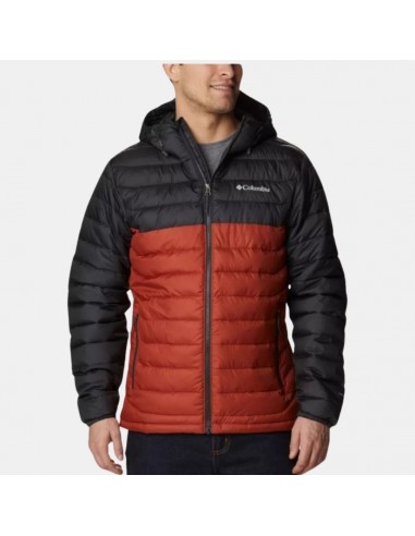 Columbia Men's Powder Lite Hooded Jacket Wrap Red 2023