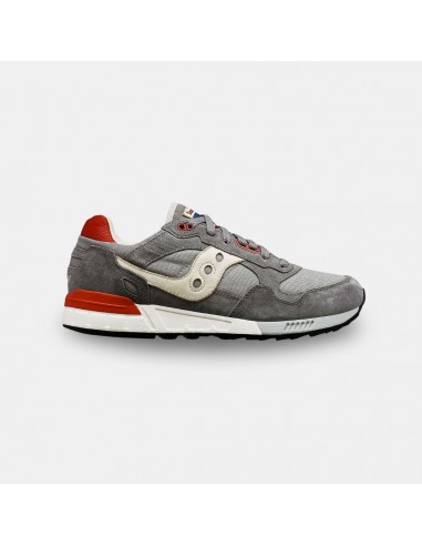 Saucony Shadow 5000 Men's Stonewash Grey Red Vous souhaitez 