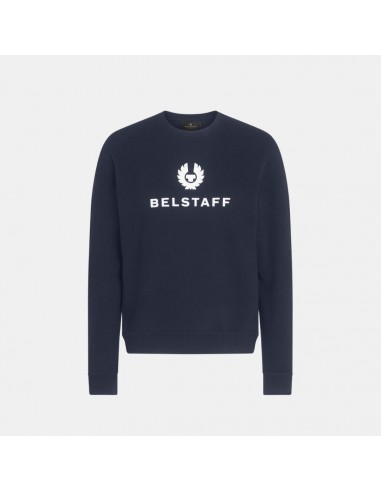 Belstaff Signature Crewneck Sweatshirt Dark Ink Les êtres humains sont 