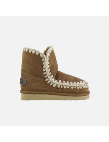 Mou Eskimo 18 Glitter Logo Cognac pas cher 