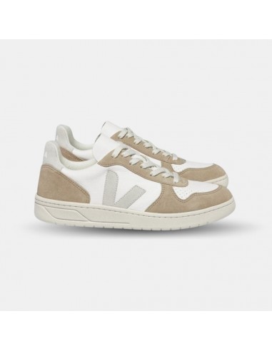 Veja Women's V-10 Chromefree Leather Extra White Natural Sahara votre restaurant rapide dans 