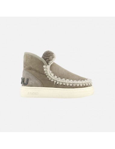 Mou Eskimo Sneaker Bold Glitter Logo Elephant Grey Pour