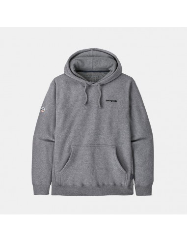 Patagonia Unisex Fitz Roy Icon Uprisal Hoody Gravel Heather le concept de la Pate a emporter 