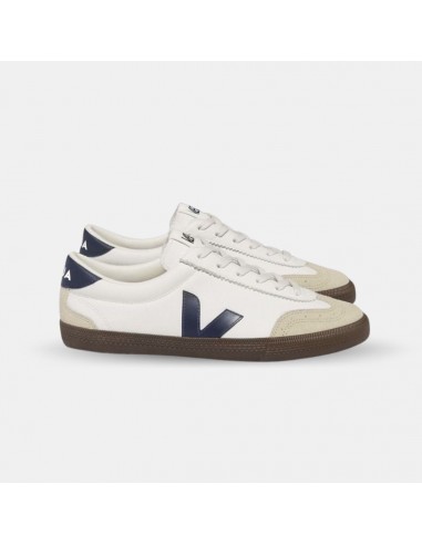 Veja Men's Volley Leather White Nautico Bark les ligaments