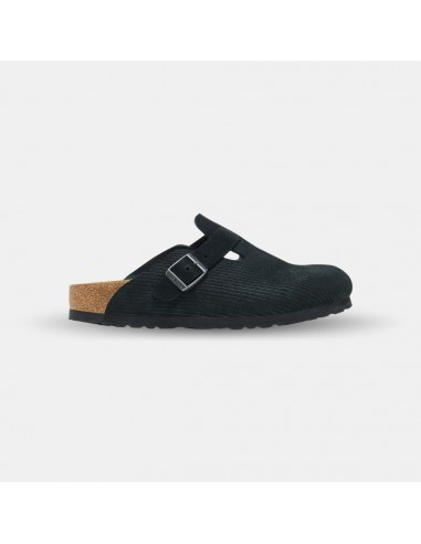 Birkenstock Boston Corduroy Cork Unisex Black l'achat 