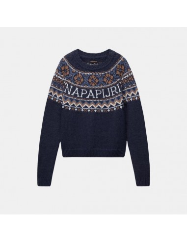 Napapijri Ubaye Jumper Dark Blue s'inspire de l'anatomie humaine