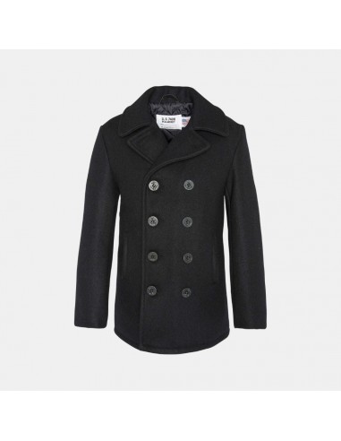 Schott NYC Iconic Woolen U.S. Caban Laine Navy Peacoat vous aussi creer 