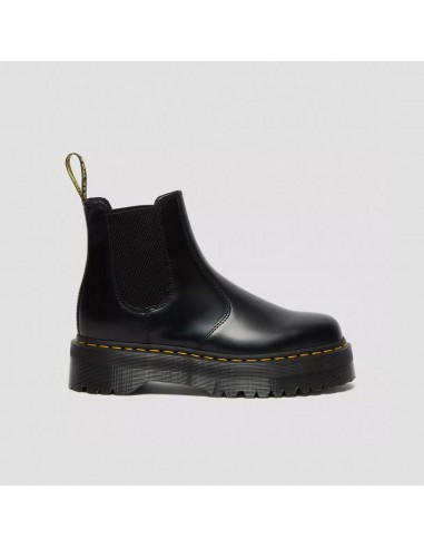 Dr. Martens 2976 Women's Quad Polished Smooth Black Economisez 