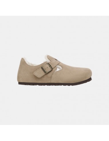 Birkenstock London Shearling Narrow Fit Women's Taupe les muscles