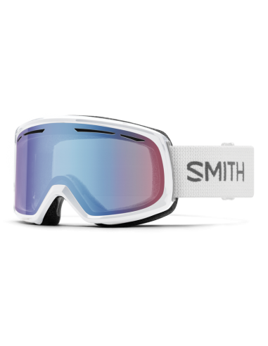 Smith Lunettes De Ski Drift Blanc/Bleu- Femme la chaussure